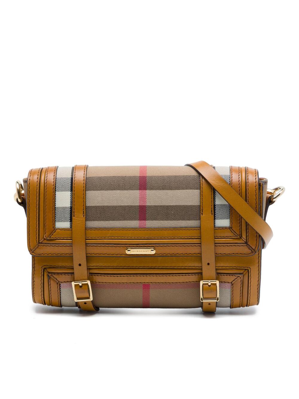 Burberry House Check Canvas And Leather #297192B50B